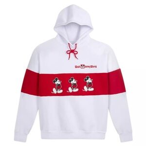 Mickey Mouse Standing Icon Pullover Hoodie for Adults